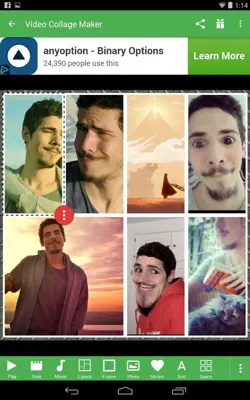 Video Collage Maker android App screenshot 1